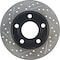 Centric Parts Sport Drilled/Slotted Brake Rotor, 127.33064R 127.33064R - alternate 1